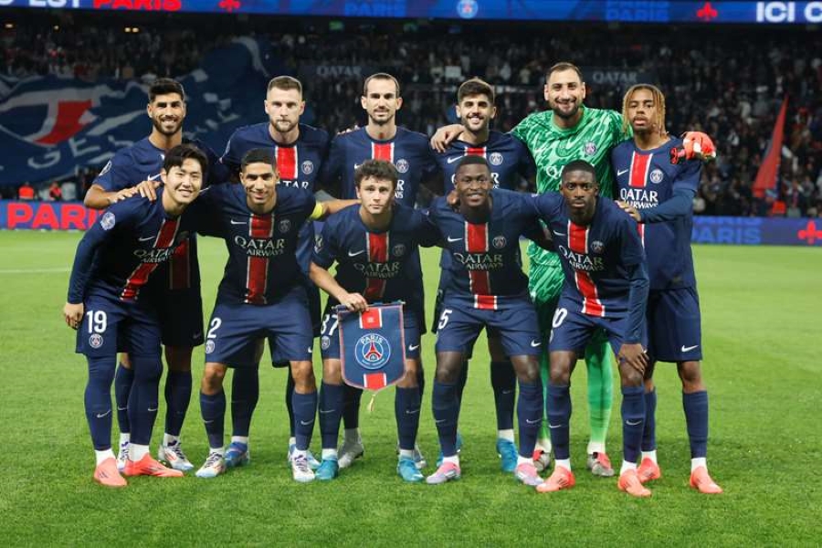 Le onze de départ du PSG face à Brest