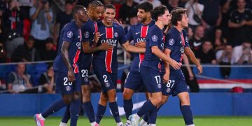 Les joueurs du PSG