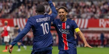 Ousmane Dembélé et Marquinhos