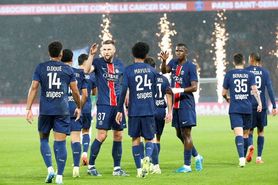 Le PSG remporte la victoire face au RC Strasbourg