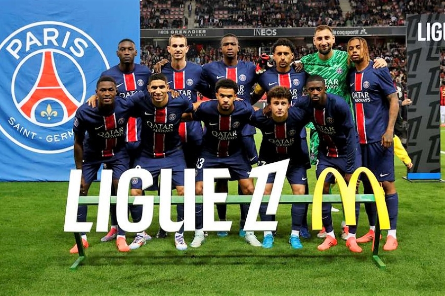 L'équipe de départ du PSG à Nice