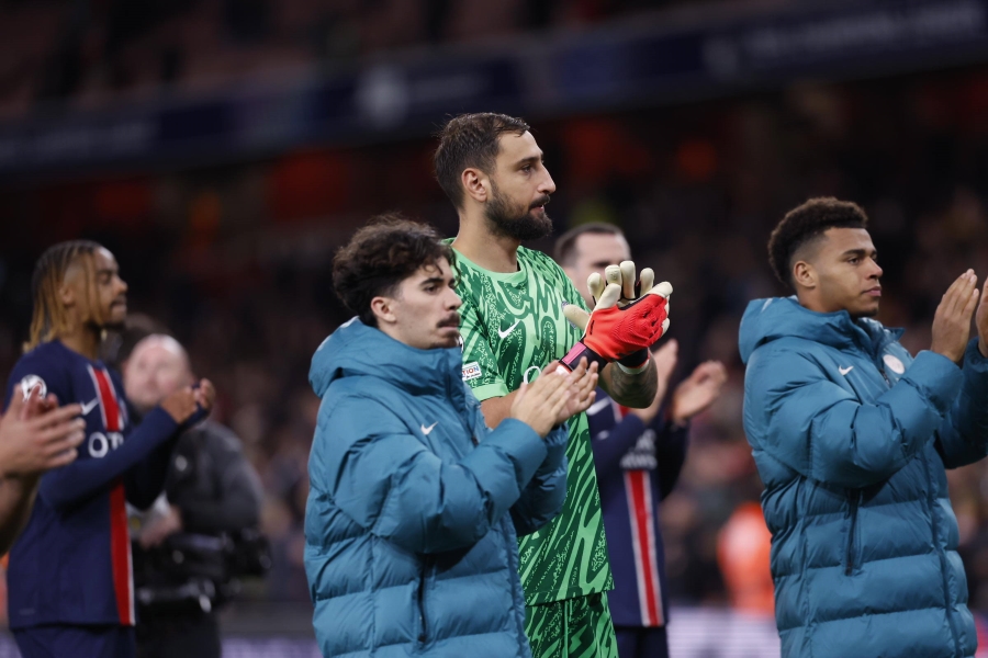 Les joueurs du PSG