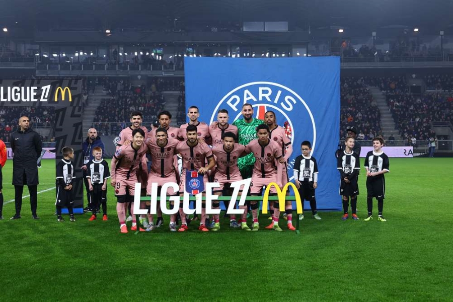 Le onze de départ parisien face à Angers