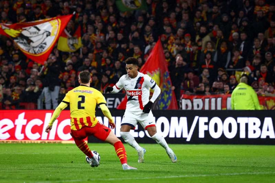 Lens-PSG le 22 décembre dernier