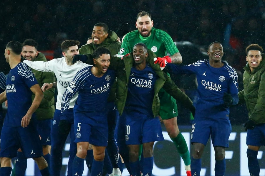 Les joueurs parisiens