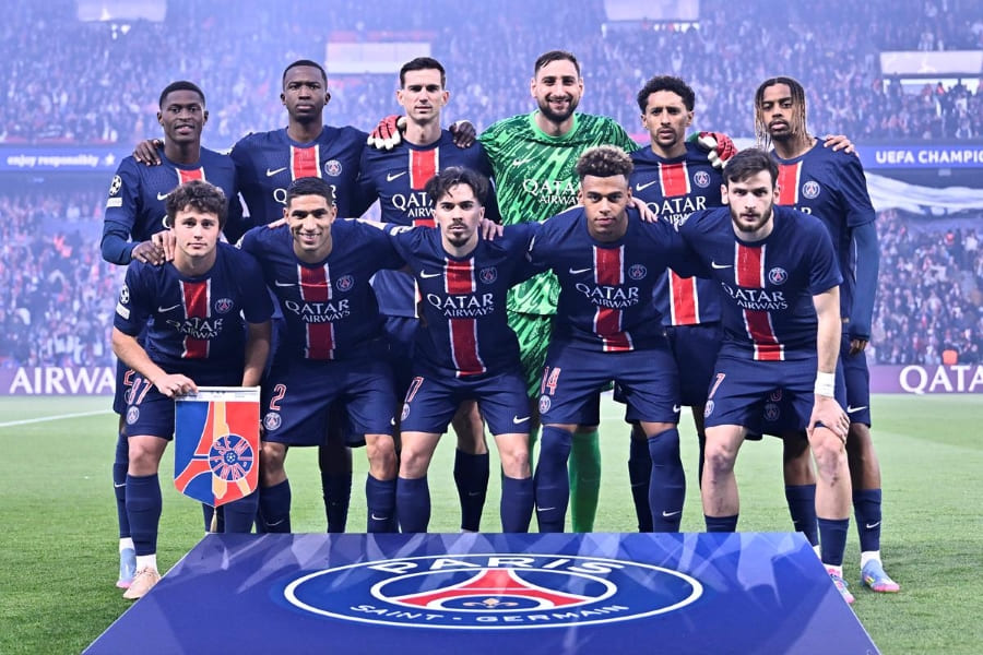 Le onze parisien face à Arsenal