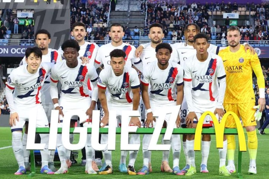 Le onze parisien face à Montpellier