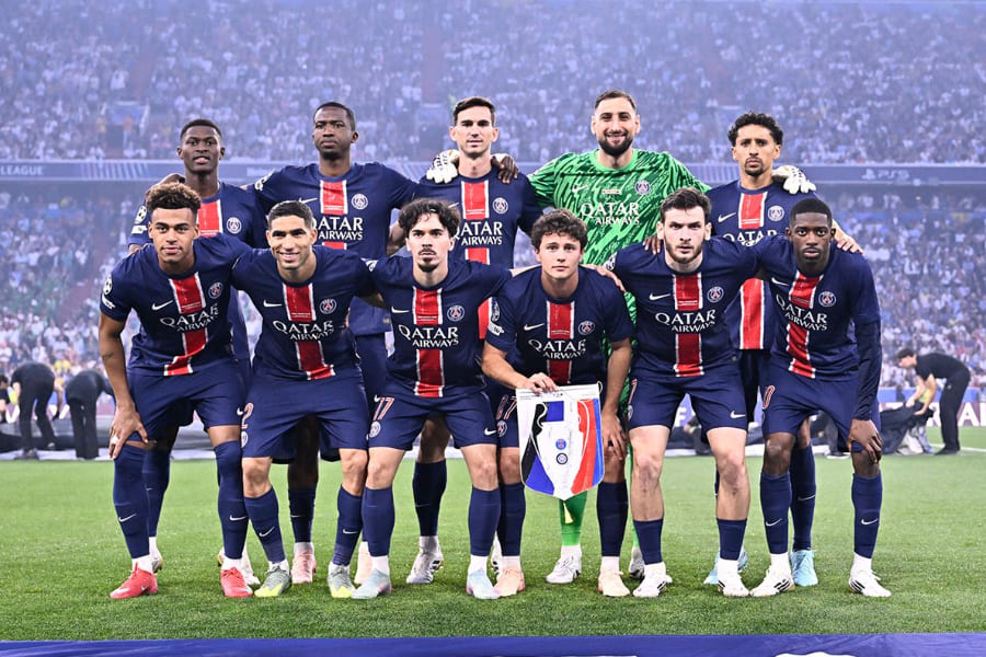 Le onze de départ parisien pour la finale de Champions League