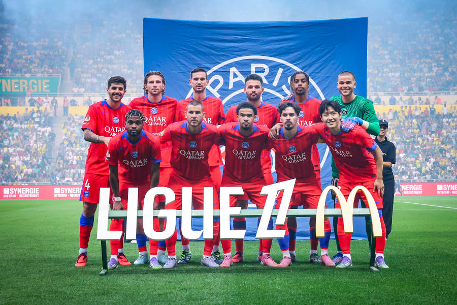 Le onze de départ des Parisiens face au FC Nantes