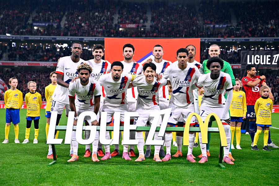 Le onze de départ parisien face à Lille