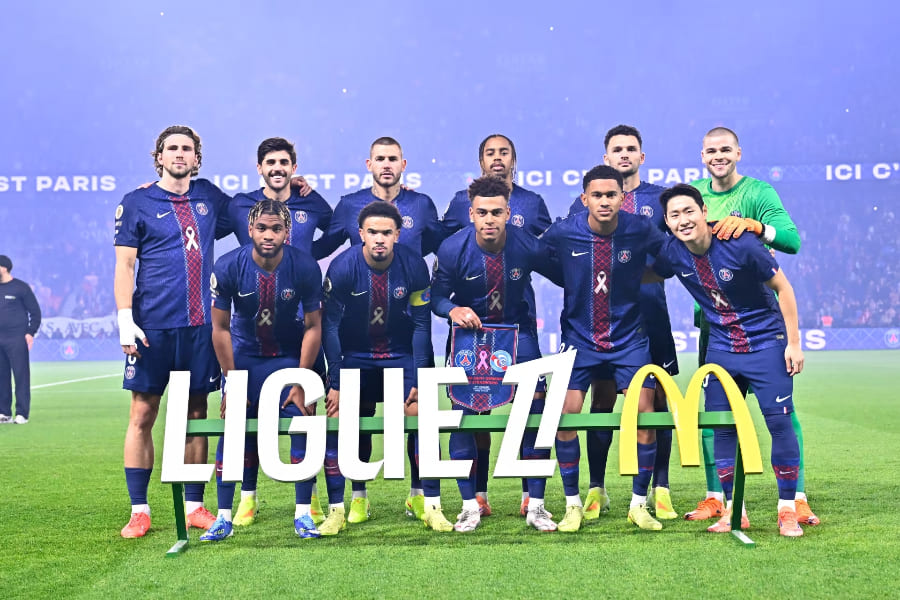 Le onze de départ parisien face au RCSA