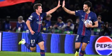 Joao Neves ( à g.) et Gonçalo Ramos