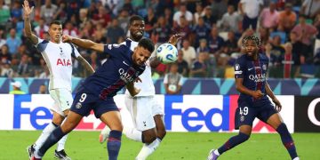 Le match pour la Supercoupe d'Europe 2025 entre le PSG et Tottenham