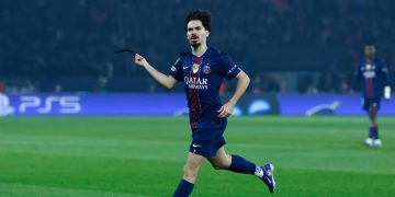 Vitinha face à Newcastle