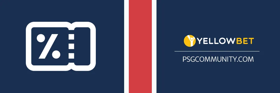 Les étapes pour obtenir l'offre de bienvenue sur Yellowbet